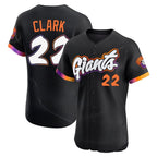 Silnrao SF.Giants #22 Will Clark Player Black 2025 City Connect Home Limited Elite Stitched Jerseys
