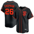 Silnrao SF.Giants #26 Matt Chapman Player Black 2026 Home Limited Stitched Jerseys