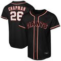 Silnrao SF.Giants #26 Matt Chapman Player Black Fashion Out Home Limited Stitched Jerseys