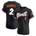 Silnrao SF.Giants #2 Willy Adames Player Black 2025 City Connect Home Limited Elite Stitched Jerseys