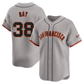 Silnrao SF.Giants #38 Robbie Ray Player Gray Home Limited Stitched Jerseys