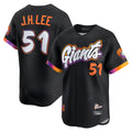 Silnrao SF.Giants #51 Jung Hoo Lee Player Black 2025 City Connect Home Limited Stitched Jerseys