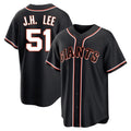 Silnrao SF.Giants #51 Jung Hoo Lee Player Black Fashion Out Home Limited Stitched Jerseys