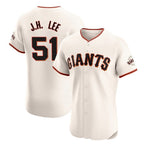 Silnrao SF.Giants #51 Jung Hoo Lee Player Cream Home Limited Elite Stitched Jerseys