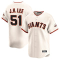 Silnrao SF.Giants #51 Jung Hoo Lee Player Cream Home Limited Stitched Jerseys