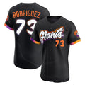 Silnrao SF.Giants #73 Randy Rodriguez Player Black City Connect Home Limited Elite Stitched Jerseys