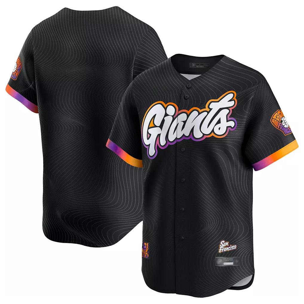 Silnrao SF.Giants ## Giants Blank Player Black City Connect Limited Vapor Stitched Jerseys