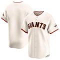 Silnrao SF.Giants ## Giants Blank Player Cream Home Limited Stitched Jerseys