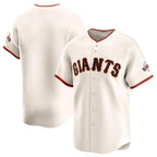 Silnrao SF.Giants ## Giants Blank Player Cream Home Limited Stitched Jerseys