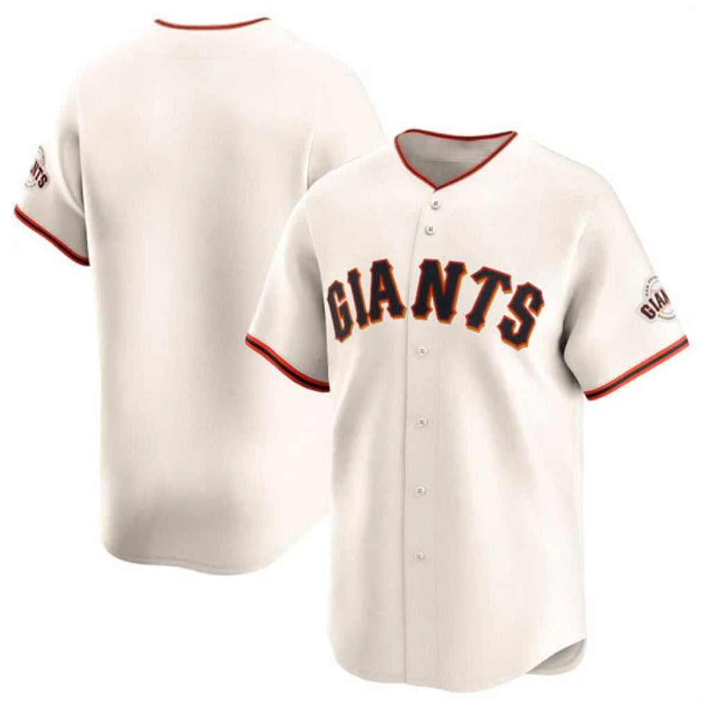 Silnrao SF.Giants ## Giants Blank Player Cream Home Limited Stitched Jerseys