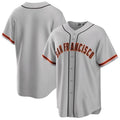 Silnrao SF.Giants ## Giants Blank Player Gray Home Game Stitched Jerseys