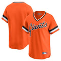 Silnrao SF.Giants ## Giants Blank Player Orange 2025 Cooperstown Collection Limited T-shirt Stitched Jerseys