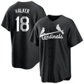 Silnrao St. Louis Cardinals #18 Jordan Walker Player Black City Connect Home Limited Stitched Jerseys