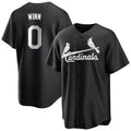 Silnrao St. Louis Cardinals #0 Masyn Winn Player Black City Connect Home Limited Stitched Jerseys