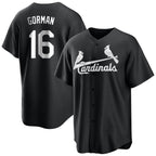Silnrao St. Louis Cardinals #16 Nolan Gorman Player Black City Connect Home Limited Stitched Jerseys