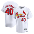 Silnrao St. Louis Cardinals #40 Willson Contreras Player White Home Limited Stitched Jerseys