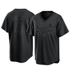 Silnrao St. Louis Cardinals #4 Yadier Molina Player Black City Connect T-shirt Stitched Jerseys