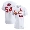 Silnrao St. Louis Cardinals #54 Sonny Gray Player White Home Limited Elite Stitched Jerseys