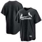 Silnrao St. Louis Cardinals ## Cardinals Blank Player Black Cooperstown Collection Limited Stitched Jerseys