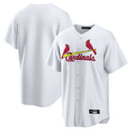 Silnrao St. Louis Cardinals ## Cardinals Blank Player White Home Game Stitched Jerseys