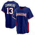 Silnrao T.Bay Rays #13 Junior Caminero Player Royal 2026 World Classic Limited Stitched Jerseys