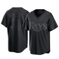 Silnrao T.Bay Rays #31 Cedric Mullins Player Black Home Game Stitched Jerseys
