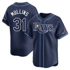 Silnrao T.Bay Rays #31 Cedric Mullins Player Navy Home Limited Stitched Jerseys