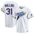 Silnrao T.Bay Rays #31 Cedric Mullins Player White City Connect Home Stitched Jerseys