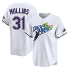 Silnrao T.Bay Rays #31 Cedric Mullins Player White City Connect Home Stitched Jerseys