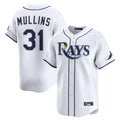Silnrao T.Bay Rays #31 Cedric Mullins Player White Home Limited Stitched Jerseys