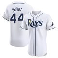 Silnrao T.Bay Rays #44 Ryan Pepiot Player White Home Limited Elite Stitched Jerseys