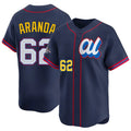 Silnrao T.Bay Rays #62 Jonathan Aranda Player Navy Limited American League All-Star Edition Stitched Jerseys