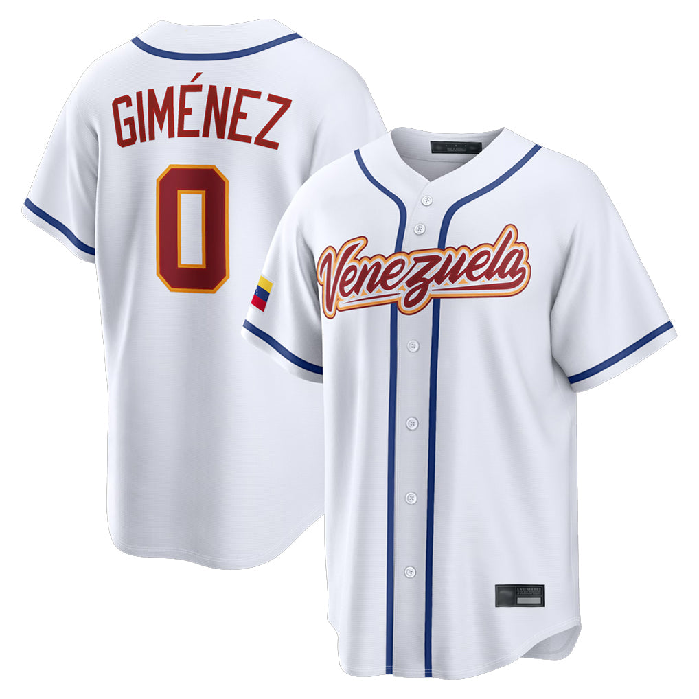 Silnrao T.Blue Jays #0 Andres Gimenez Player White 2026 World Series Classic Limited Stitched Jerseys