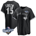 Silnrao T.Blue Jays #15 Chad Green Player Black 2025 World Series City Connect Limited Stitched Jerseys