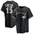 Silnrao T.Blue Jays #15 Chad Green Player Black City Connect Limited Stitched Jerseys