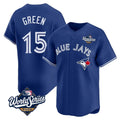 Silnrao T.Blue Jays #15 Chad Green Player Royal 2025 World Series Limited Stitched Jerseys