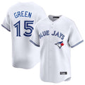 Silnrao T.Blue Jays #15 Chad Green Player White Home Limited Stitched Jerseys