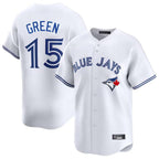 Silnrao T.Blue Jays #15 Chad Green Player White Home Limited Stitched Jerseys