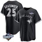 Silnrao T.Blue Jays #25 Anthony Santander Player Black 2025 World Series City Connect Limited Stitched Jerseys