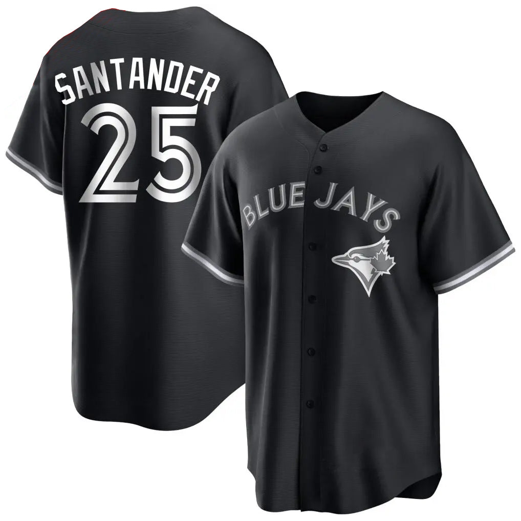 Silnrao T.Blue Jays #25 Anthony Santander Player Black City Connect Limited Stitched Jerseys