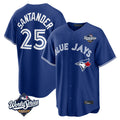 Silnrao T.Blue Jays #25 Anthony Santander Player Navy 2025 World Series Home Limited Stitched Jerseys
