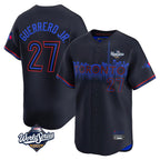 Silnrao T.Blue Jays #27 Vladimir Guerrero Jr. Player Black 2025 World Series City Connect Limited Stitched Jersey