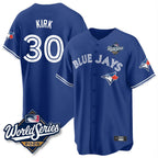 Silnrao T.Blue Jays #30 Alejandro Kirk Player Royal 2025 World Series Limited Stitched Jerseys