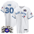 Silnrao T.Blue Jays #30 Alejandro Kirk Player White 2025 American League All Stitched Jerseys