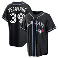 Silnrao T.Blue Jays #39 Trey Yesavage Player Black Home Game Stitched Jerseys