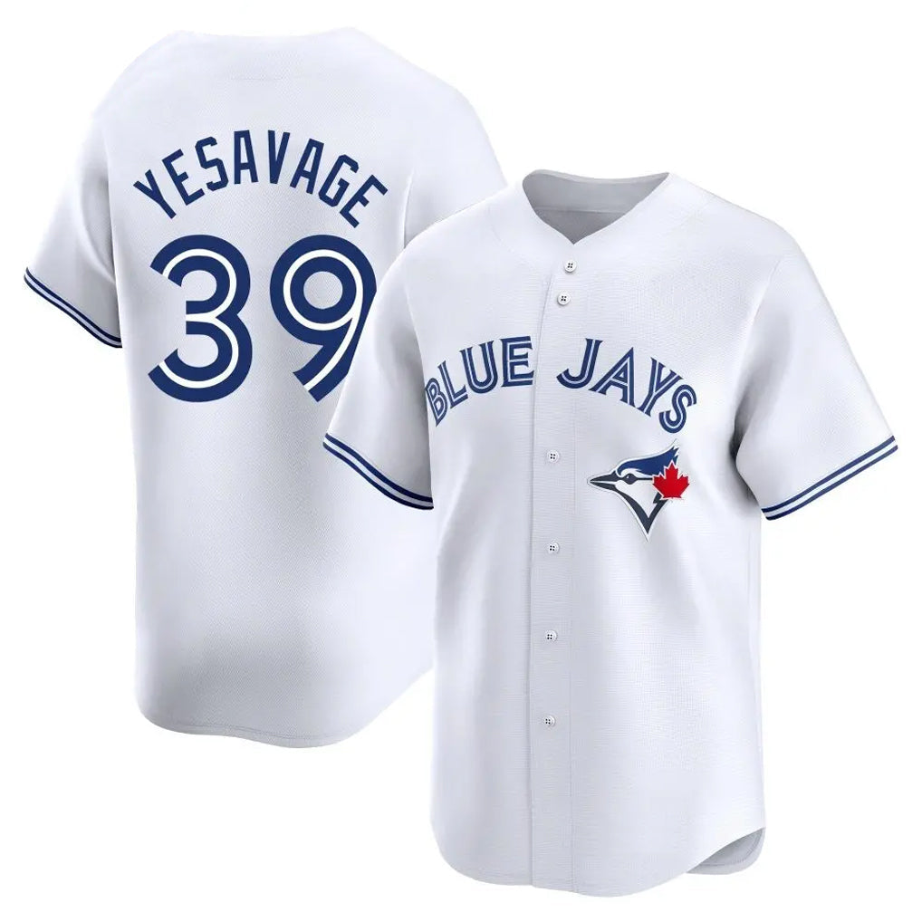Silnrao T.Blue Jays #39 Trey Yesavage Player White Home Limited Stitched Jerseys