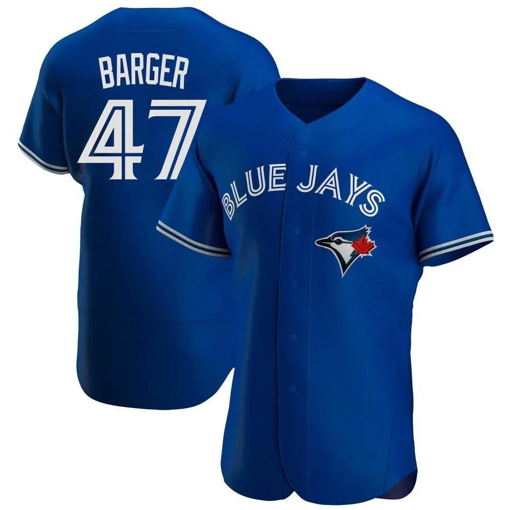 Silnrao T.Blue Jays #47 Addison Barger Player Royal Elite Limited Stitched Jerseys