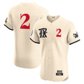 Silnrao T.Rangers #2 Marcus Semien Player Cream City Connect Elite Limited Stitched Jerseys