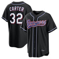 Silnrao T.Rangers #32 Evan Carter Player Black 2026 Out Fashion Replica Stitched Jerseys