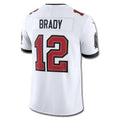 Silnrao TB.Buccaneers #12 Tom Brady Player White Vapor F.U.S.E. Limited Stitched Jerseys
